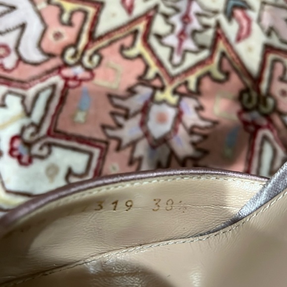 Sergio Rossi block heel velvet ankle strap shoes, EU39.5/US 8 - Picture 11 of 11